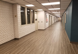 Commercial-Installation--Hallway-Luxury-Vinyl